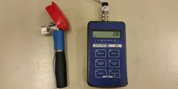 Ojop Quick Release battery connector tested with Smart Pressure Testing Terminal