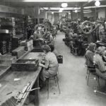 Ojop Sweden production line in old days