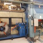 Toggle latch components press at Ojop Sweden AB factory