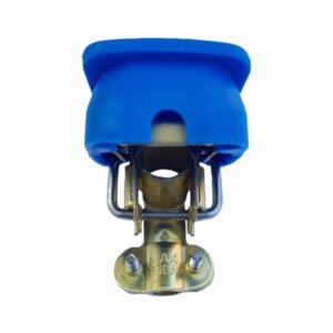Set of Quick release battery connectors Red and blue color covers Positive & Negative for bolt on application.