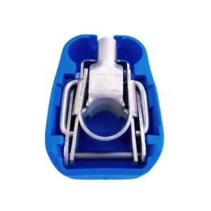 Quick Power battery connector Blue color cover suitable for Negative battery pole for crimp-down application.