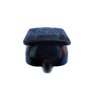 Quick Power battery connector Black color cover to lock on Negative battery pole for crimp-down application.