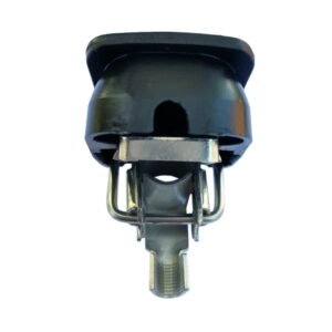 Quick Power battery connector Black color cover to lock on Negative battery pole for crimp-down application.