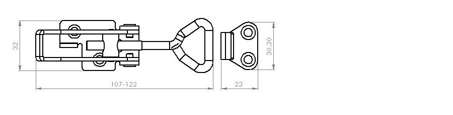Ojop Toggle latches 700 Series - Ojop Sweden