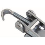 Flat hook screw Used where catch plate is not necessary- for latching to the hole or panel edge