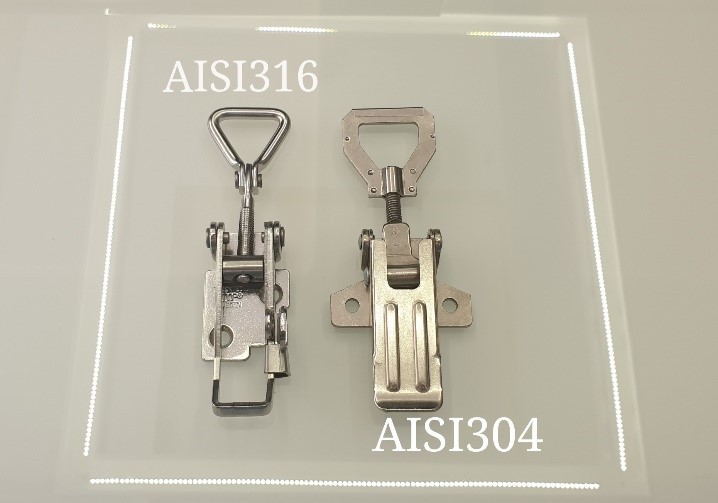What’s the difference between AISI 304 and AISI 316 stainless steel latches? What’s the difference between AISI 304 and AISI 316 stainless steel latches?