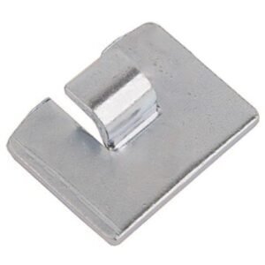 Catch plate Small size Produced from Natural Steel for welding as plate is without holes.