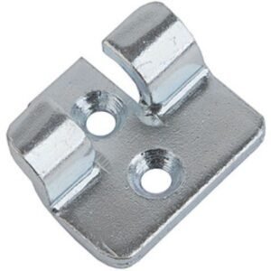 Catch plate Large size Produced from Zinc plated Steel with Countersunk mounting holes.