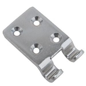 Catch plate Large size Produced from Zinc plated Steel with Countersunk mounting holes.