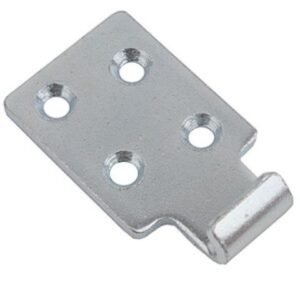 Catch plate Large size Produced from Zinc plated Steel with Countersunk mounting holes.