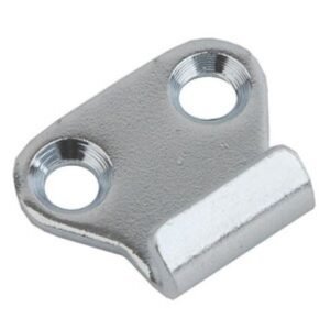 Catch plate Small size Produced from Zinc plated Steel with Countersunk mounting holes.