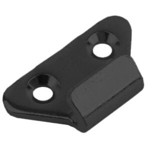 Catch plate Large size Produced from Zinc plated and black color passivated Steel with Countersunk mounting holes.