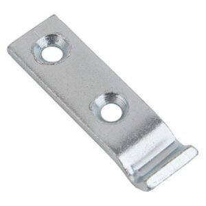 Catch plate Small size Produced from Zinc plated Steel with Countersunk mounting holes.