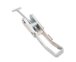 Ultra strong Toggle latch Stainless steel countersunk holes with T screw and safety catch