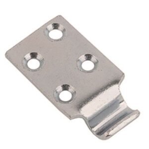 Catch plate Medium size Produced from 316 Stainless steel with Countersunk mounting holes.