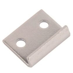 Catch plate Medium size Produced from 316 Stainless steel and has a Straight mounting holes.