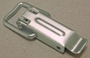 Draw latch 304 Stainless Steel Draw latch straight holes with Wire link loop