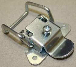 Draw latch Small size Steel straight holes with bent Wire link loop