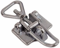 Heavy duty latch Small size for welding padlocable with Triangle screw loop