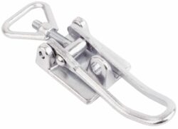 Heavy duty latch Stainless steel Drop Forged Large size for welding with Triangle screw loop
