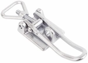 Heavy duty latch Stainless steel Drop Forged Large size for welding with Triangle screw loop