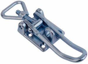 Heavy duty Over centre latch Large size padlocable countersunk holes with Triangle screw loop