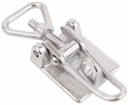 Stainless Heavy duty Toggle latch Drop Forged steel Large size padlocable for welding with Triangle screw loop