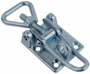 Heavy duty adjustable Toggle latch Large size padlocable countersunk holes with Triangle screw loop