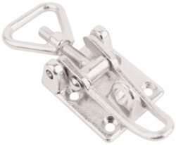 Chrome Heavy duty Toggle latch Drop Forged steel Heavy duty Large size padlocable countersunk holes with Triangle screw loop