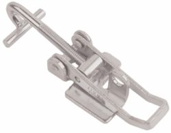Stainless steel Toggle latch padlocable Small size for welding with Bent T screw