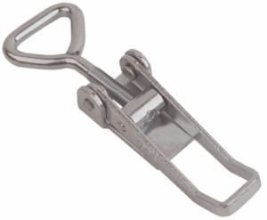 Adjustable latch Over centre type Small size for welding with Triangle screw loop