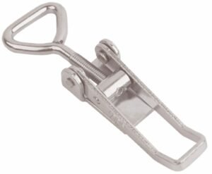 Stainless steel Toggle latch Small size for welding with Triangle screw loop