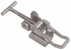 Adjustable latch Small size for welding with T screw