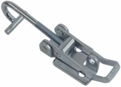 Adjustable Overcenter Toggle latch Medium size countersunk holes with Bent T screw
