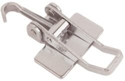 Over centre latch Stainless Medium size for welding with Flat Hook screw