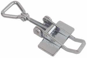 Tension latch Medium size for welding with Hinged Triangle screw loop