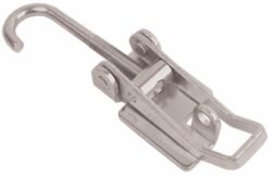 Over centre Stainless latch Adjustable length Medium size for welding with Hook screw