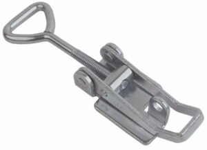 Over centre latch Medium size for welding with Triangle screw loop