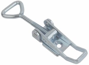 Over center latch Medium size countersunk holes with Triangle screw loop and Locking Nut