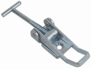 Adjustable latch Medium size countersunk holes with T-screw loop