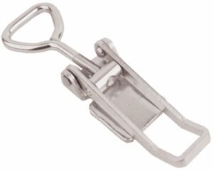 Toggle latch Stainless steel Large size for welding with Triangle screw loop