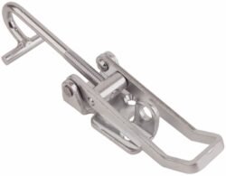 Stainless steel latch Large size countersunk holes with Bent T screw