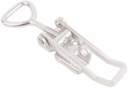 Chrome plated Toggle latch Large size countersunk holes with Triangle screw loop