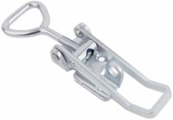 Stainless steel latch Large size countersunk holes with Triangle screw loop and friction ring