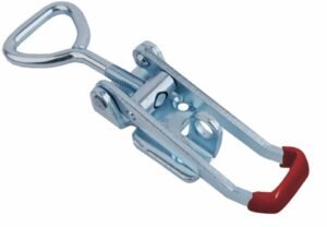 Latch Large size countersunk holes with Triangle screw loop friction ring and red rubber handle