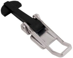 Bonnet latch Stainless steel Large size for welding with Rubber hook