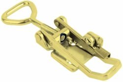 Yellow color Toggle latch Large size countersunk holes with Triangle screw loop safety catch and friction ring