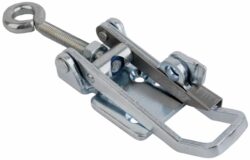 Latch Large size countersunk holes with Clutch lever safety catch and friction ring