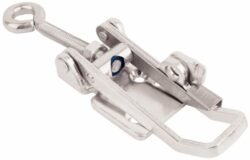 Stainless Toggle latch Large size countersunk holes with Clutch lever and safety catch
