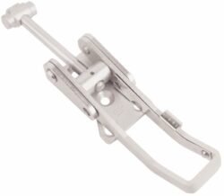 Extra heavy duty Stainless steel latch countersunk holes with T screw and safety catch